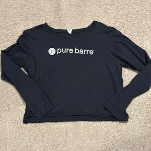 Pure Barre Cropped Long Sleeve